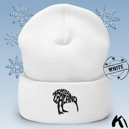 NEW ZEALAND KIWI Cuffed Beanie