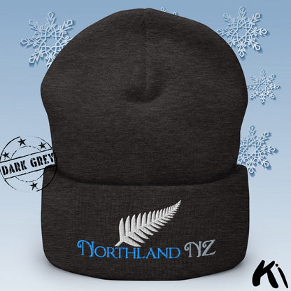 NORTHLAND NZ Silver Fern Cuffed Beanie