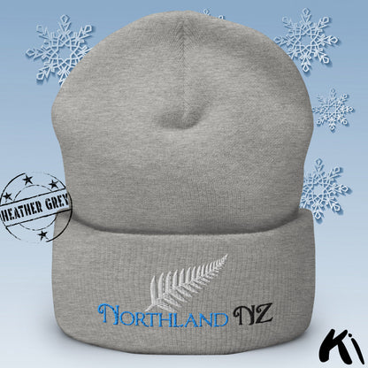 NORTHLAND NZ Silver Fern Cuffed Beanie