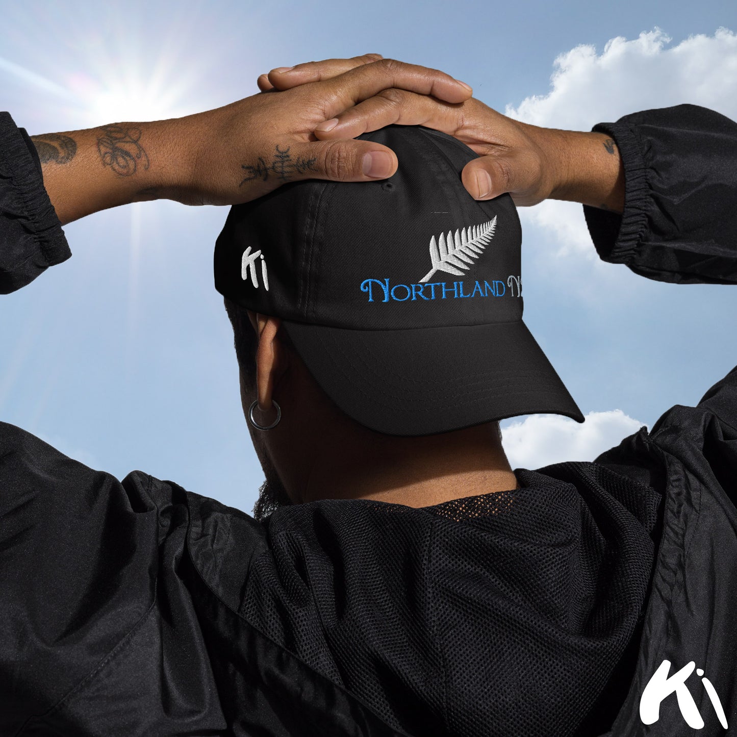 NORTHLAND NZ Silver Fern Embroidered Cap