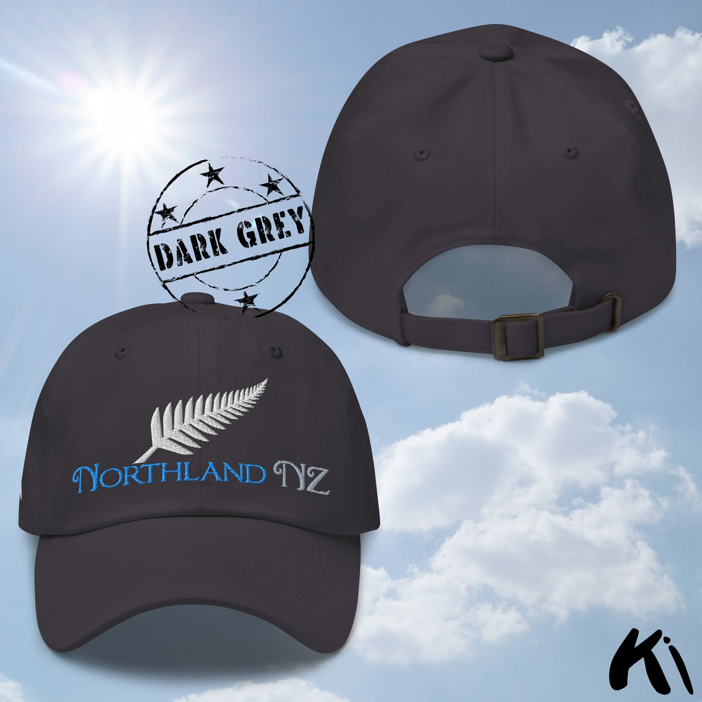 NORTHLAND NZ Silver Fern Embroidered Cap