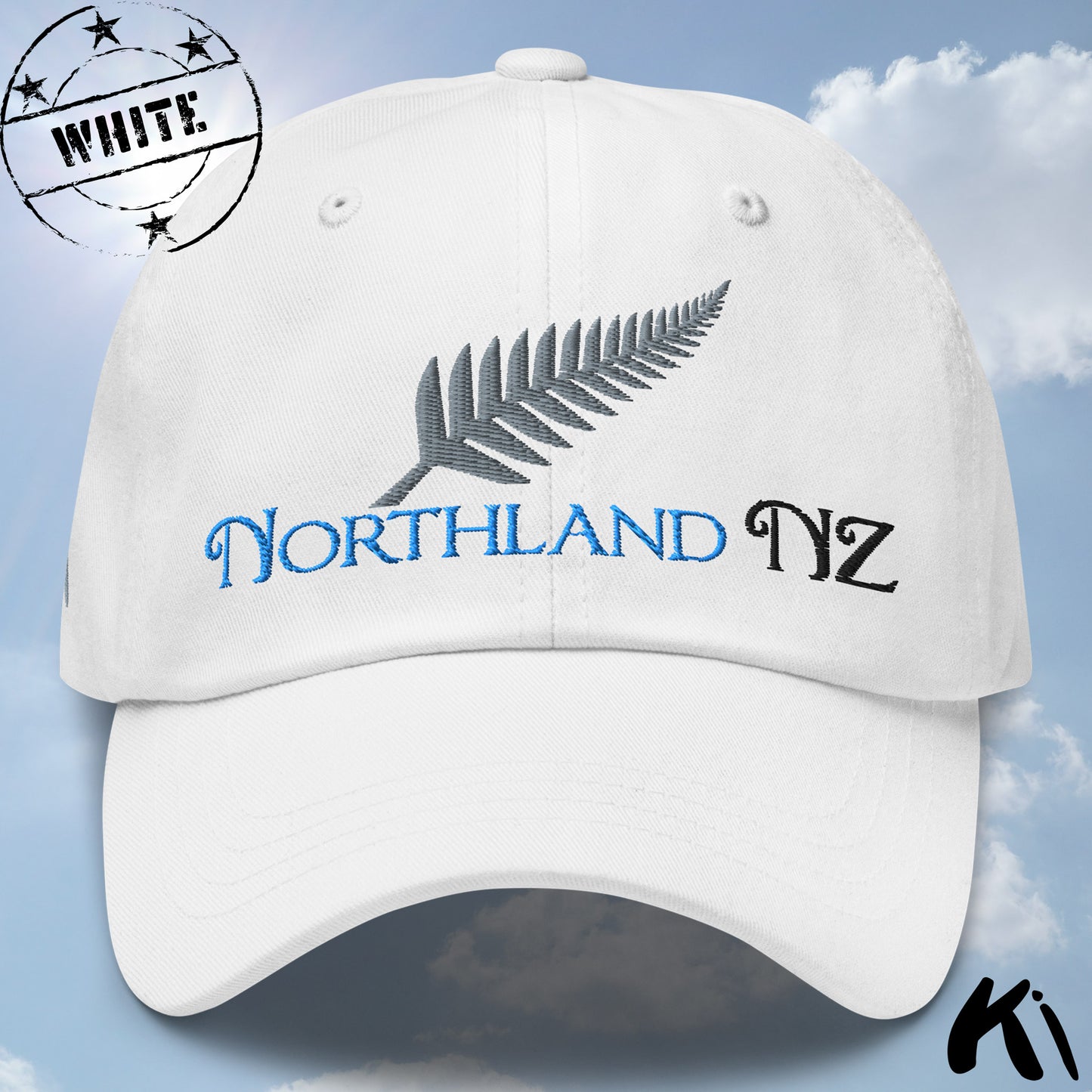 NORTHLAND NZ Silver Fern Embroidered Cap