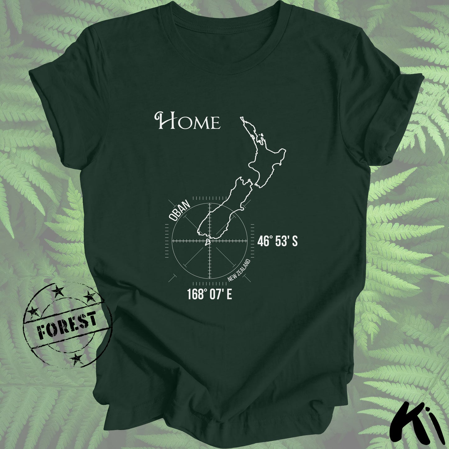 OBAN New Zealand Home Co-ords Shirt