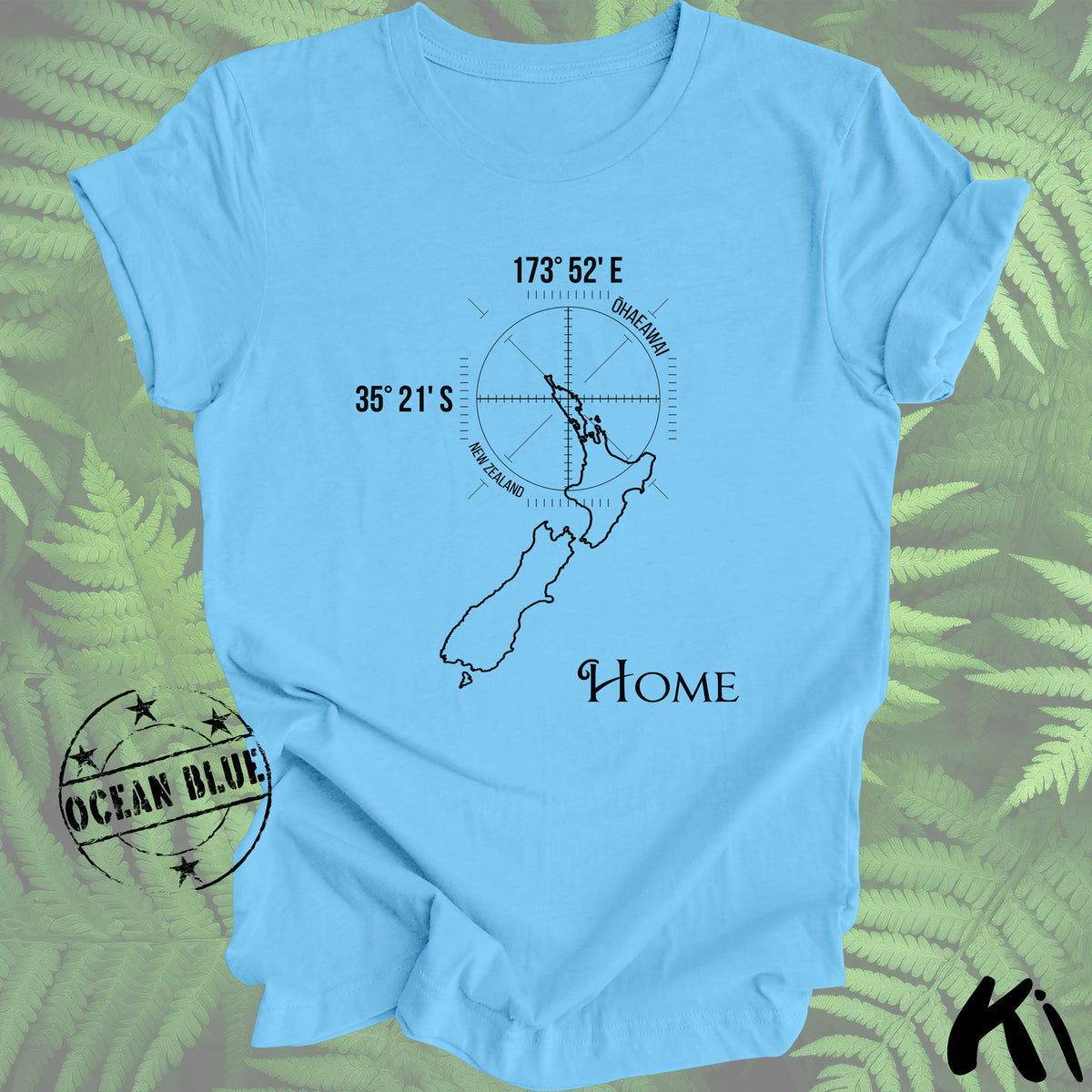 ŌHAEAWAI New Zealand Home Co-ords Shirt
