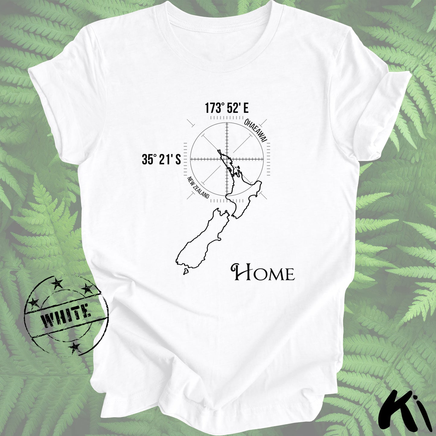 ŌHAEAWAI New Zealand Home Co-ords Shirt