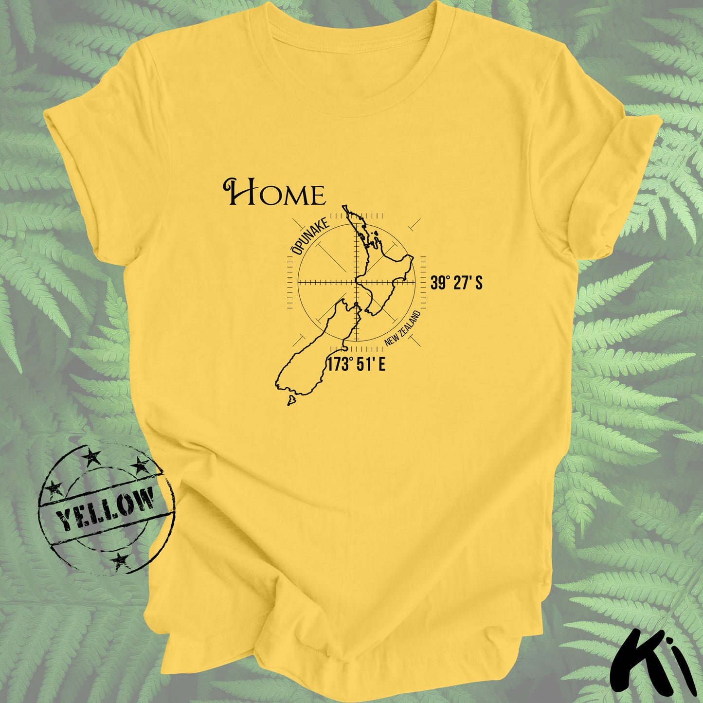ŌPUNAKE New Zealand Home Co-ords Shirt
