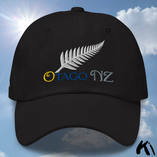 OTAGO NZ Silver Fern Embroidered Cap