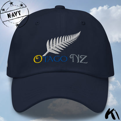 OTAGO NZ Silver Fern Embroidered Cap