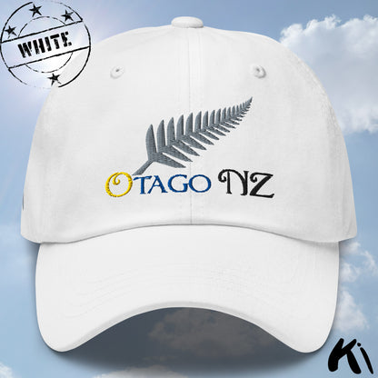 OTAGO NZ Silver Fern Embroidered Cap