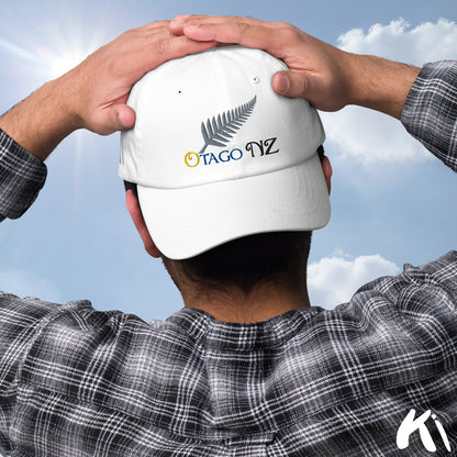 OTAGO NZ Silver Fern Embroidered Cap