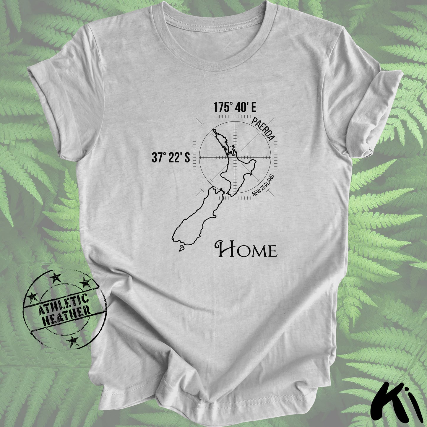 PAEROA New Zealand Home Co-ords Shirt