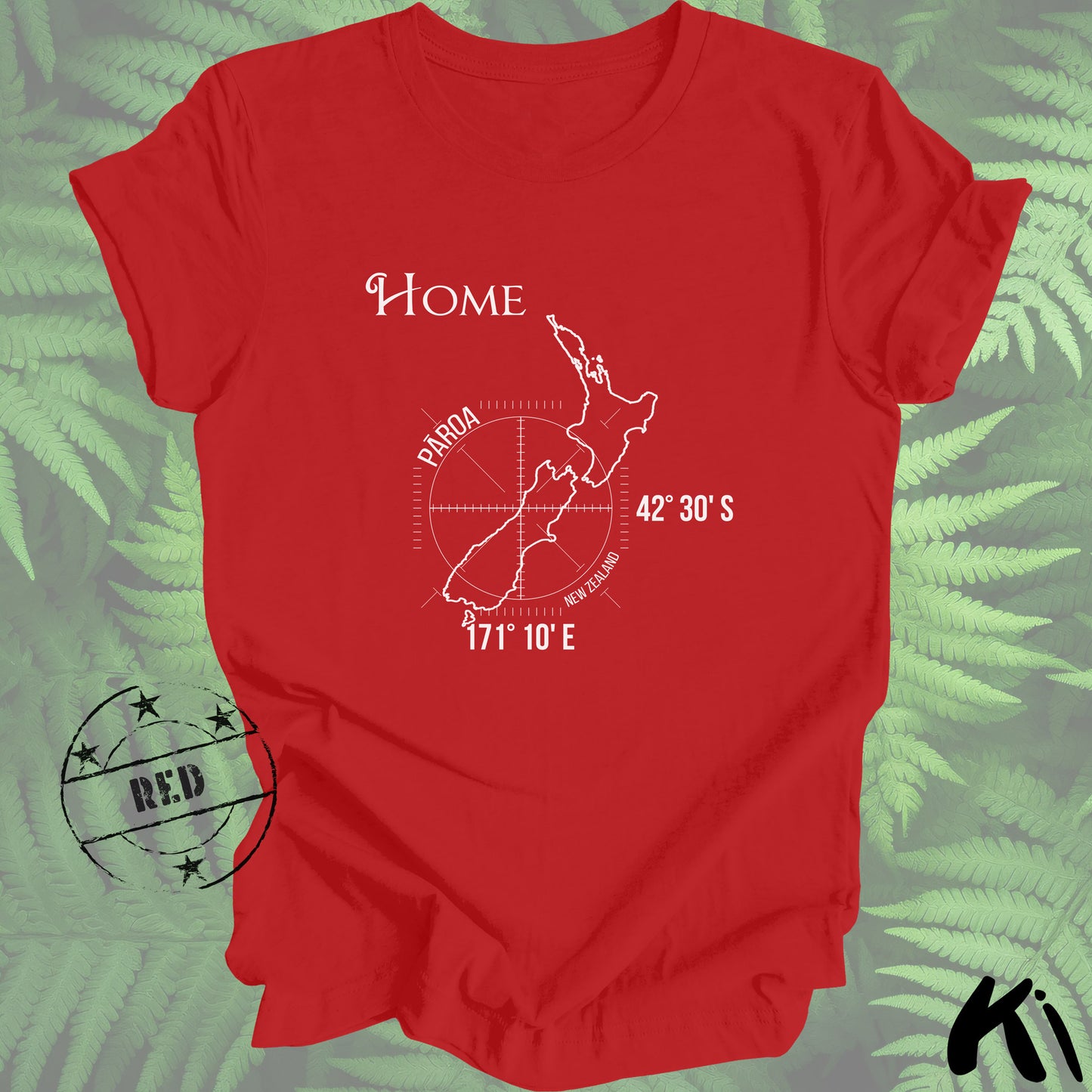 PĀROA New Zealand Home Co-ords Shirt
