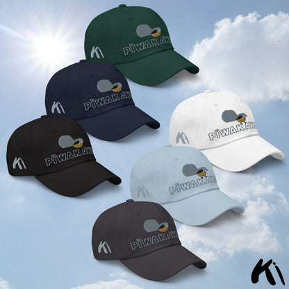 PĪWAKAWAKA / Fantail Embroidered Cap