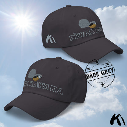 PĪWAKAWAKA / Fantail Embroidered Cap