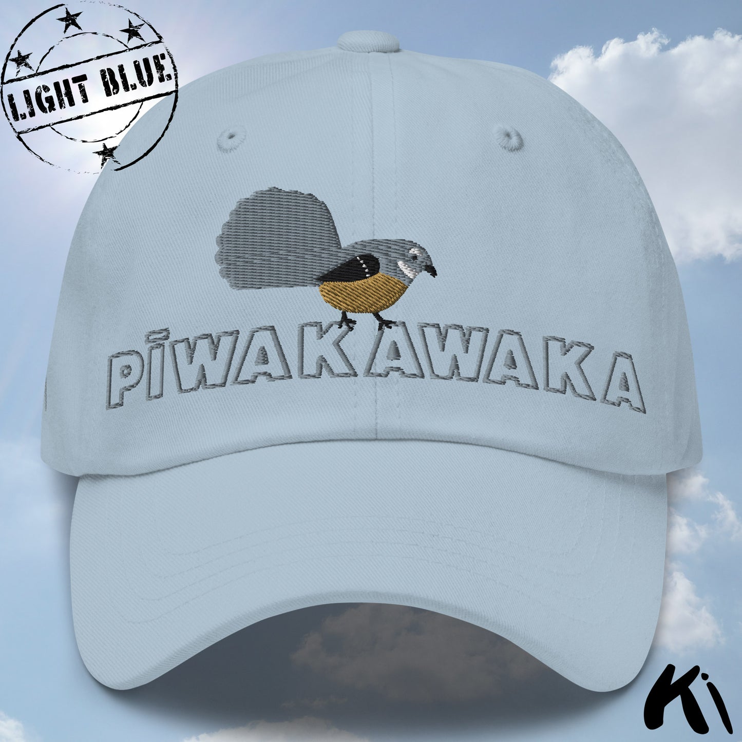 PĪWAKAWAKA / Fantail Embroidered Cap