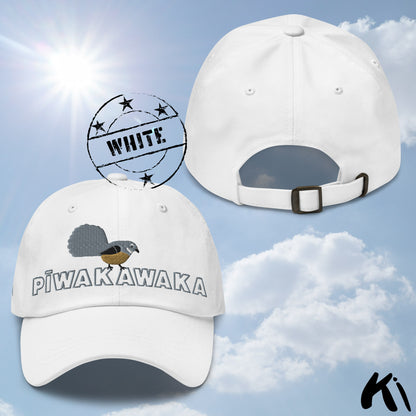 PĪWAKAWAKA / Fantail Embroidered Cap
