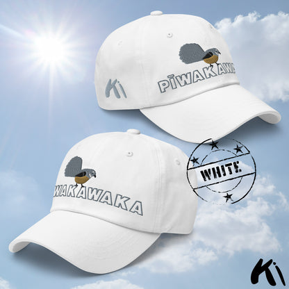 PĪWAKAWAKA / Fantail Embroidered Cap