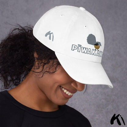 PĪWAKAWAKA / Fantail Embroidered Cap