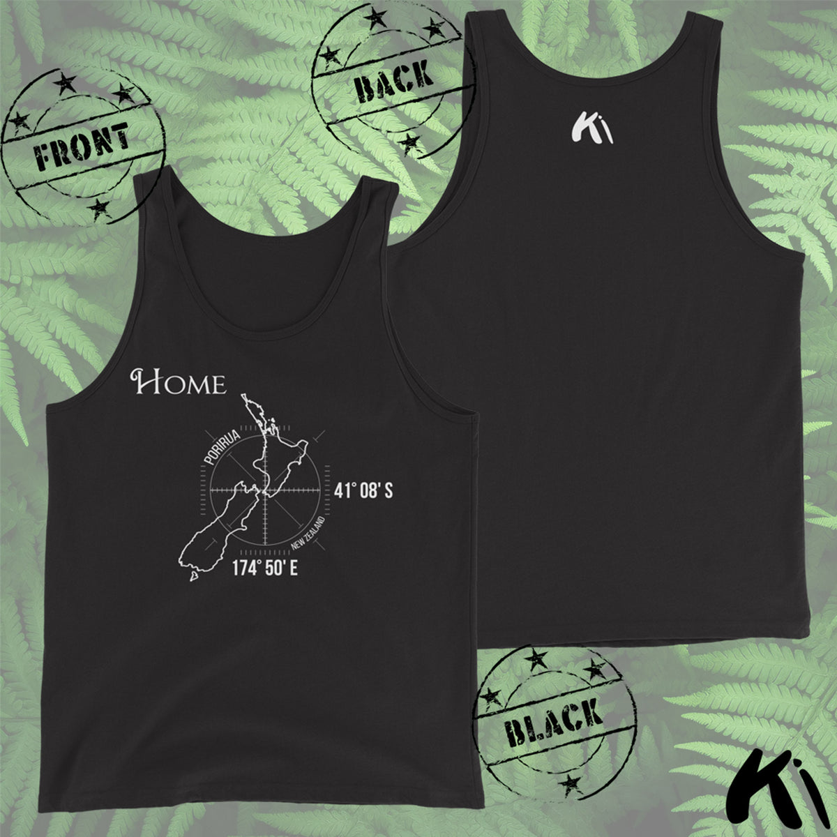 PORIRUA Home Co-ords Tank Top