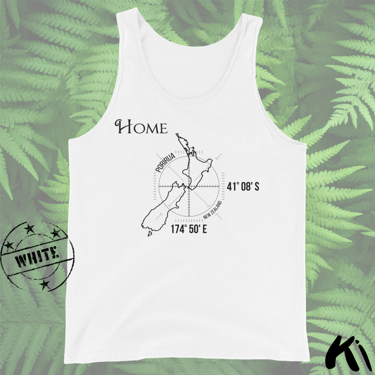 PORIRUA Home Co-ords Tank Top