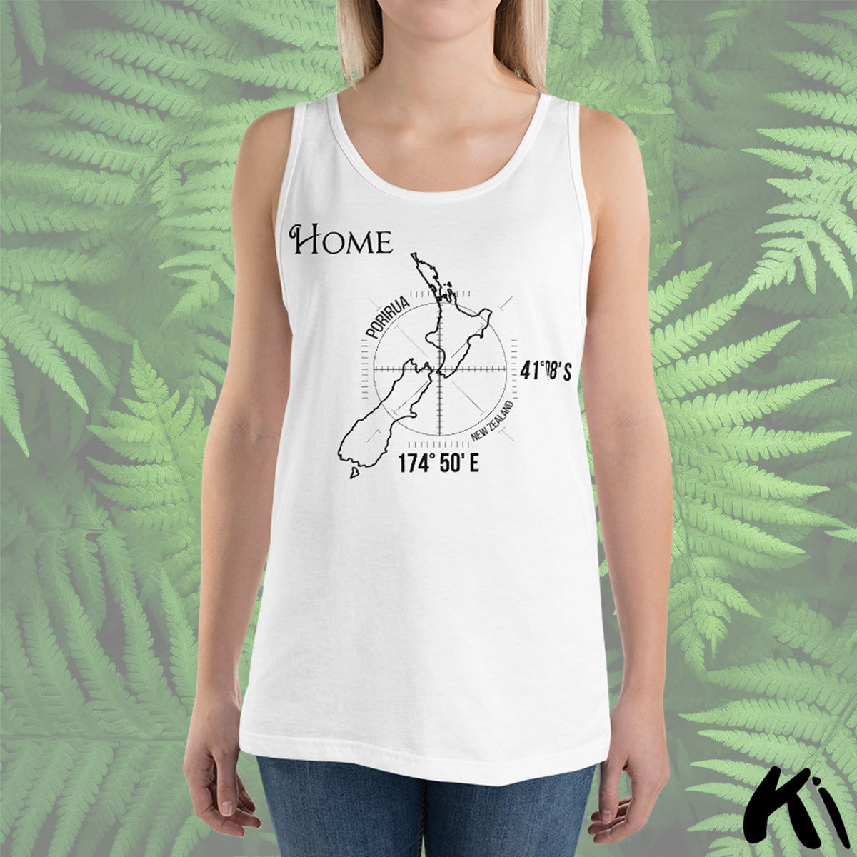 PORIRUA Home Co-ords Tank Top