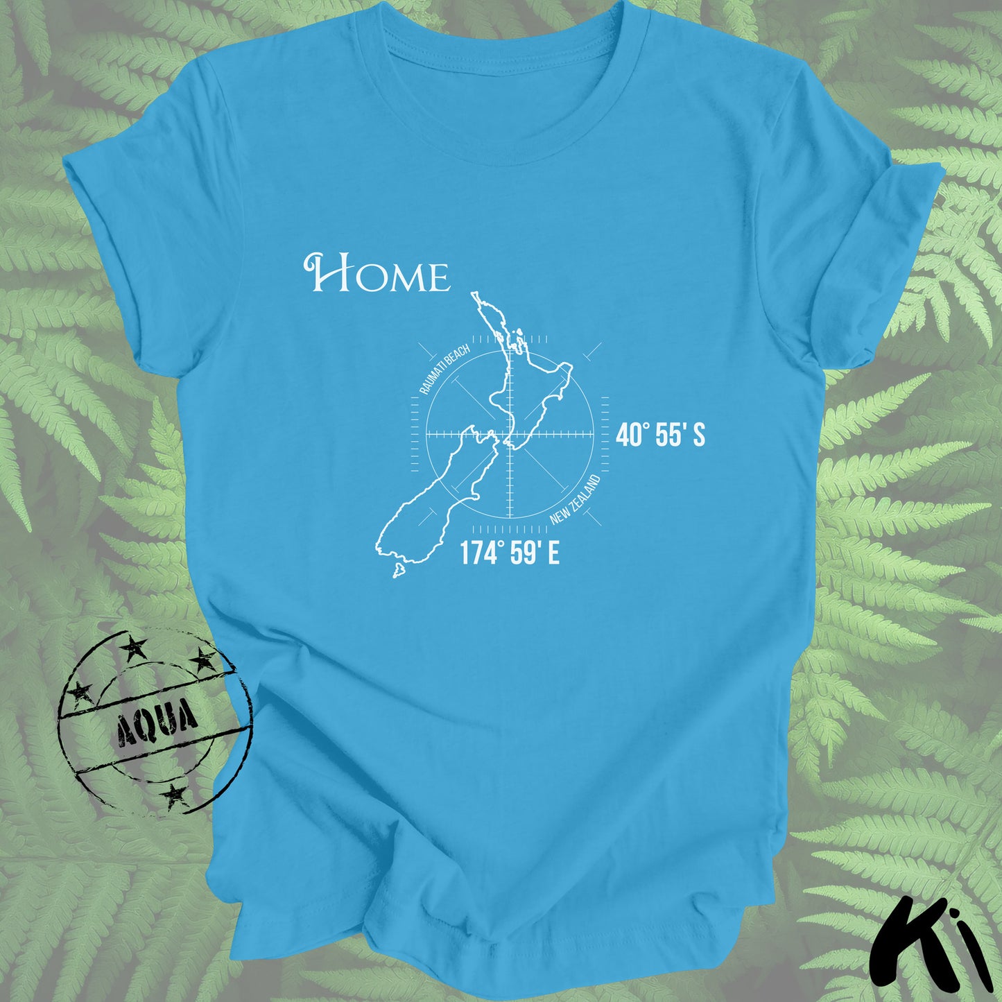 RAUMATI BEACH New Zealand Home Co-ords Shirt