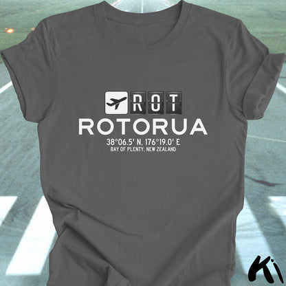 ROTORUA Airport Code Shirt