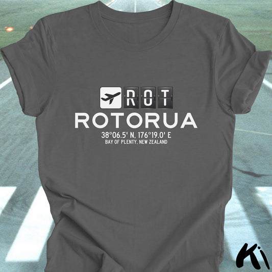 ROTORUA Airport Code Shirt