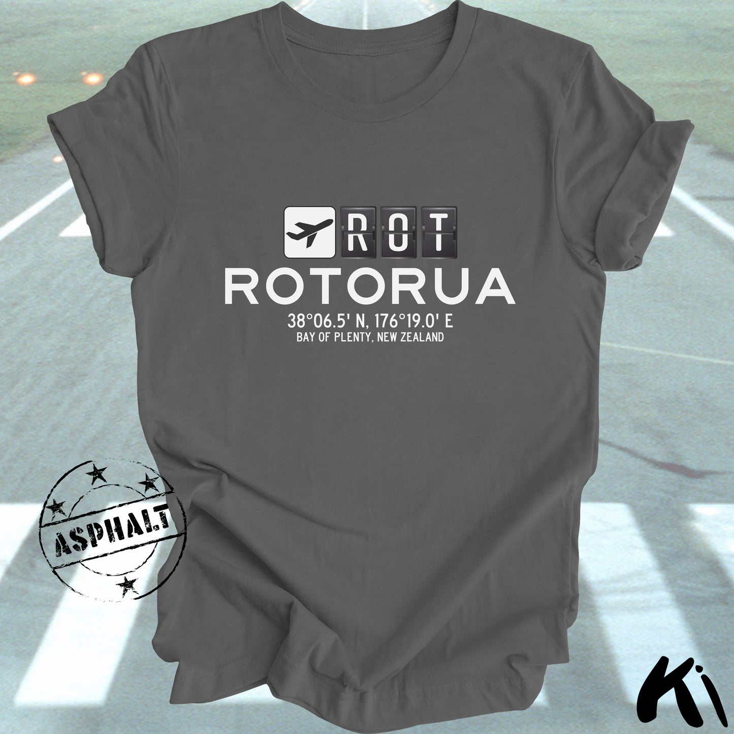 ROTORUA Airport Code Shirt