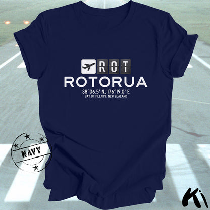 ROTORUA Airport Code Shirt