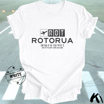 ROTORUA Airport Code Shirt