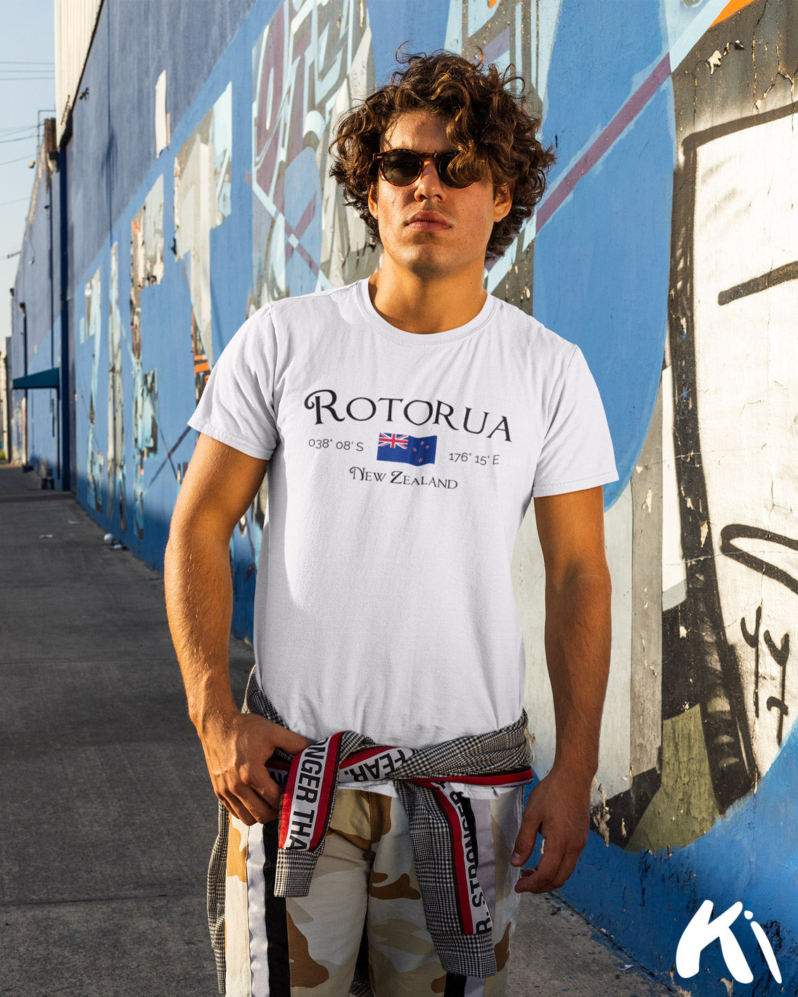 ROTORUA New Zealand Flag Co-ords Shirt