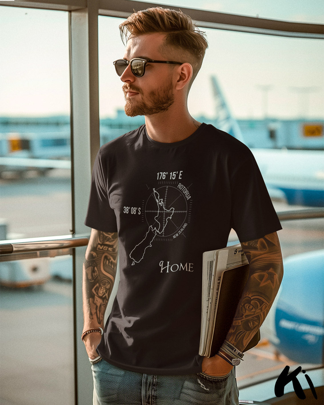 ROTORUA New Zealand Home Co-ords Shirt