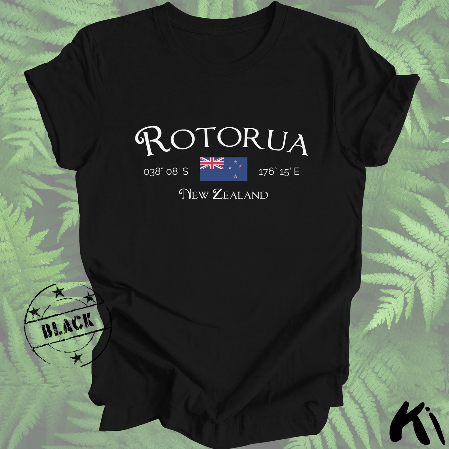 ROTORUA New Zealand Flag Co-ords Shirt