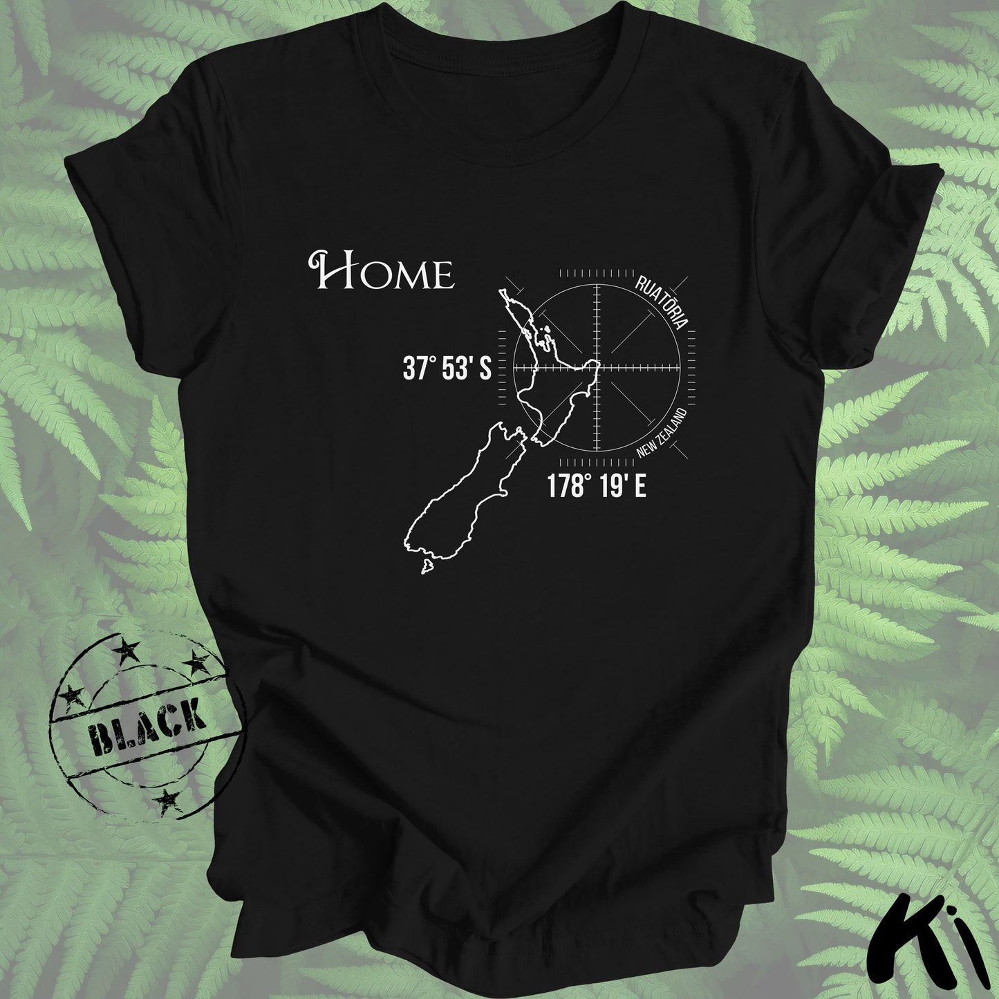 RUATŌRIA New Zealand Home Co-ords Shirt