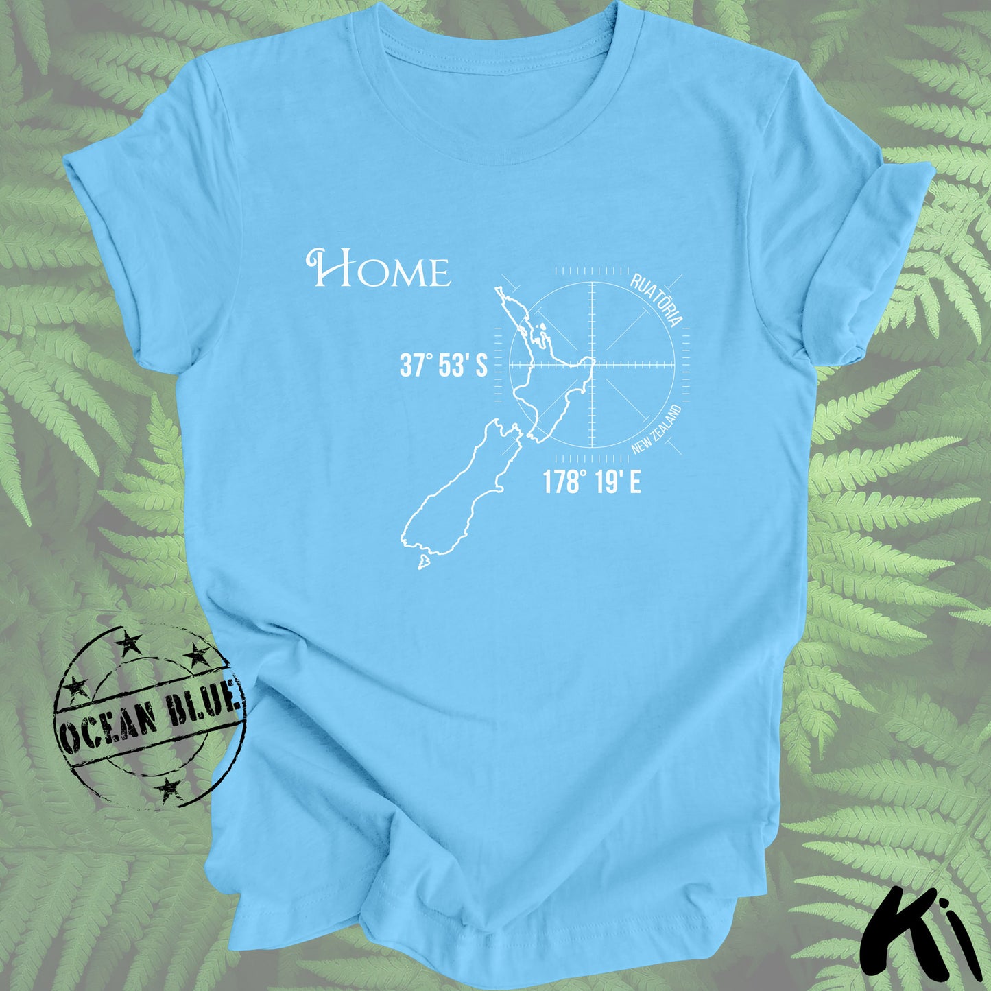 RUATŌRIA New Zealand Home Co-ords Shirt