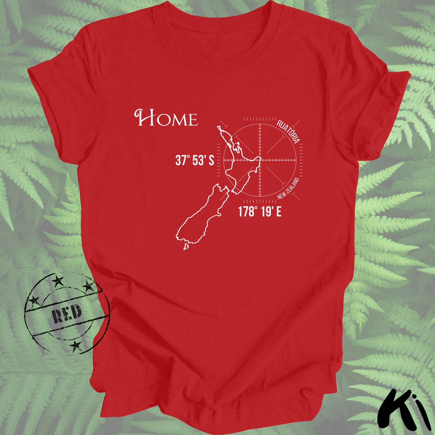 RUATŌRIA New Zealand Home Co-ords Shirt