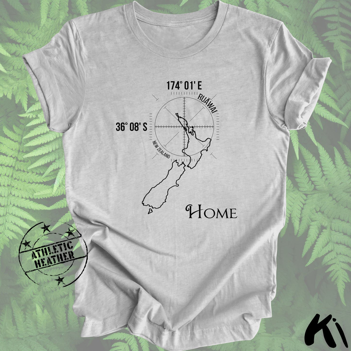 RUĀWAI New Zealand Home Co-ords Shirt