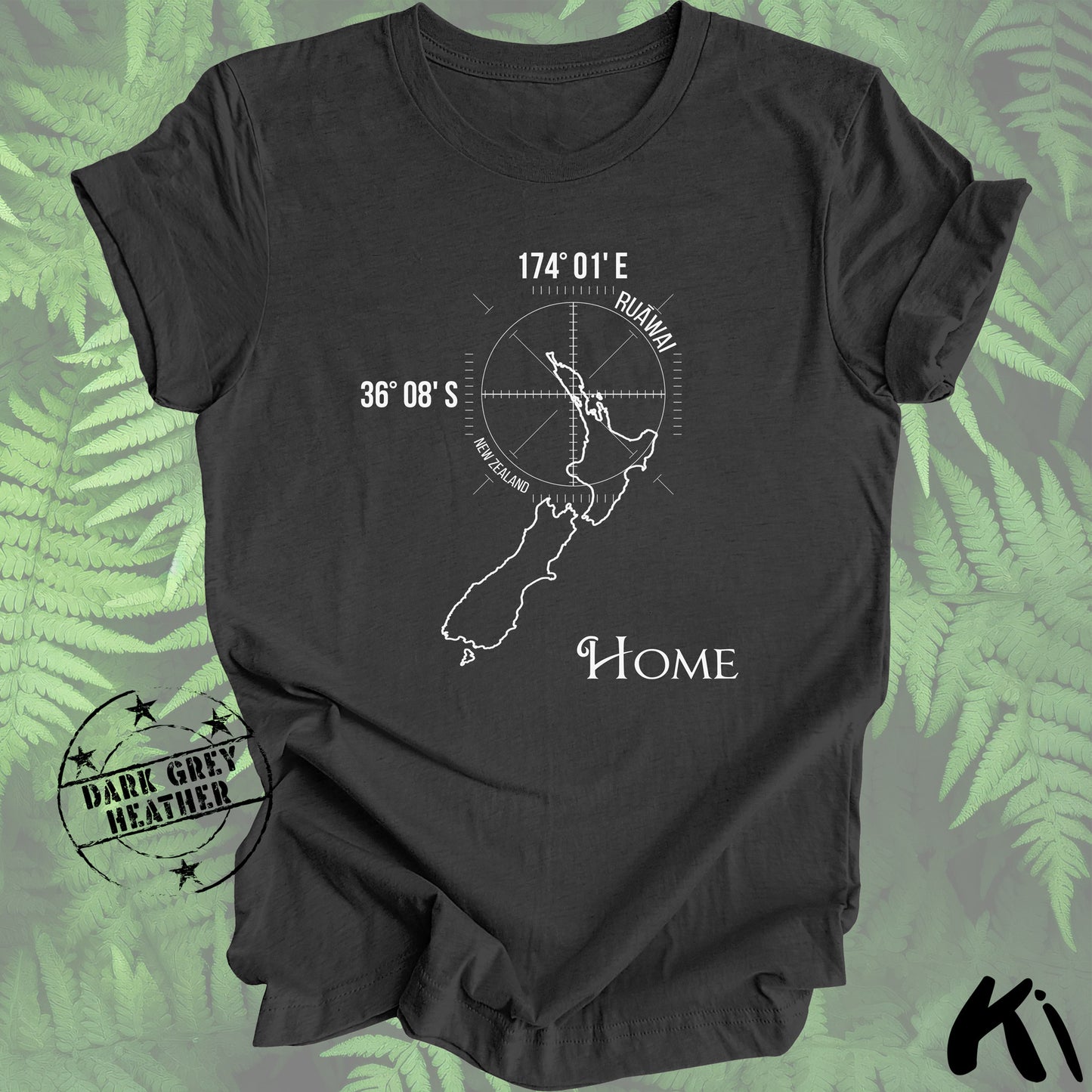 RUĀWAI New Zealand Home Co-ords Shirt