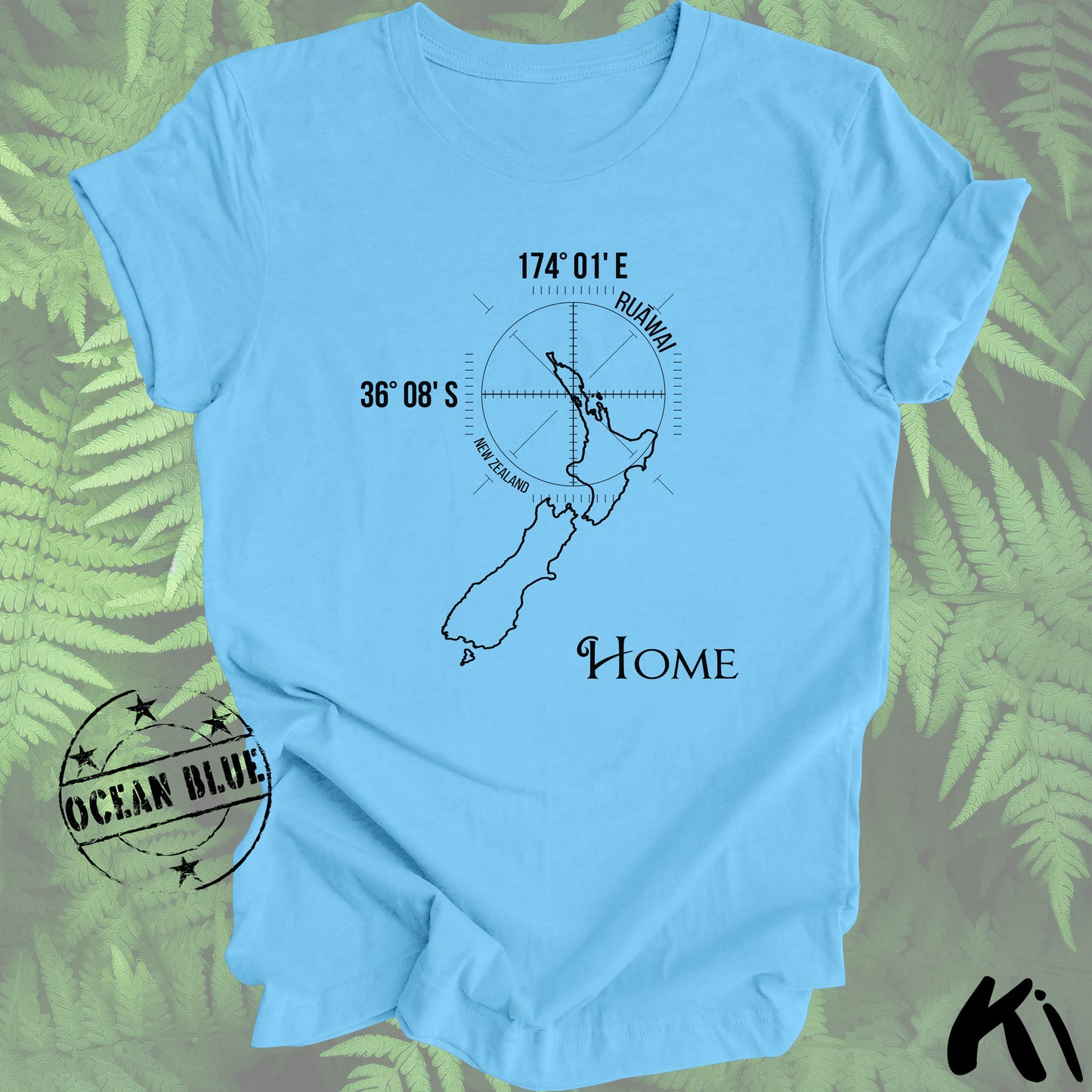 RUĀWAI New Zealand Home Co-ords Shirt