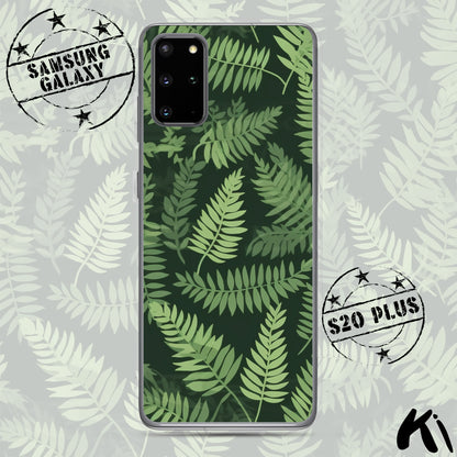 FERN LEAVES Clear Case for Samsung® S Series Phones