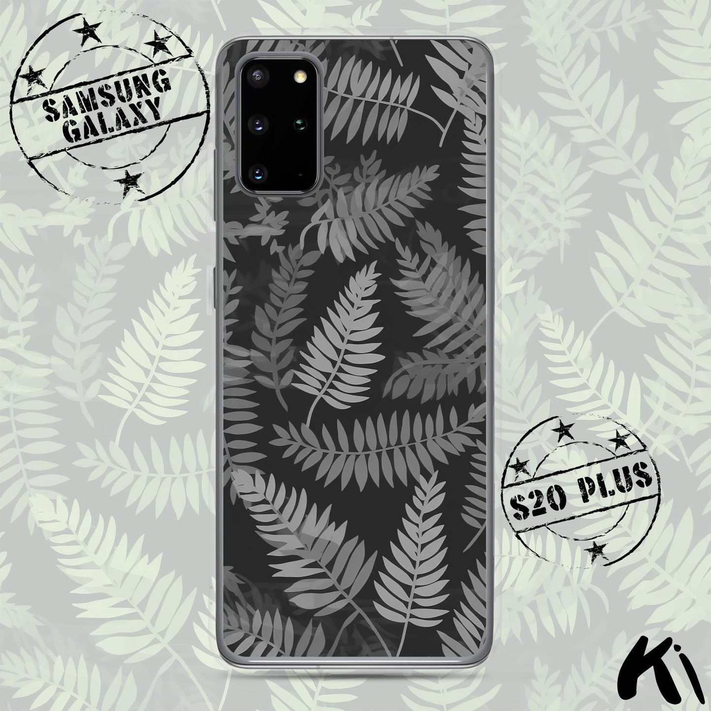 FERN LEAVES Clear Case for Samsung® S Series Phones