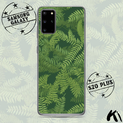 FERN LEAVES Clear Case for Samsung® S Series Phones