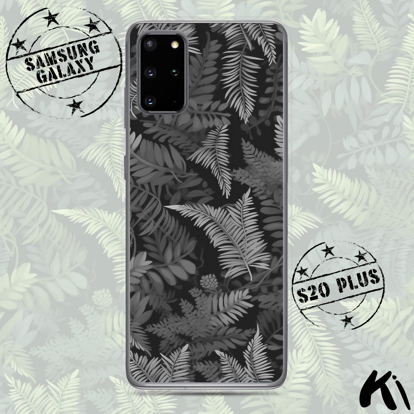 FERN LEAVES Clear Case for Samsung® S Series Phones