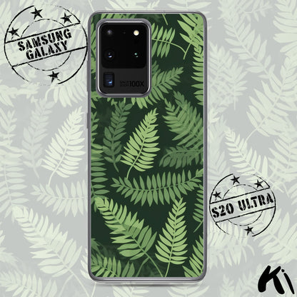 FERN LEAVES Clear Case for Samsung® S Series Phones