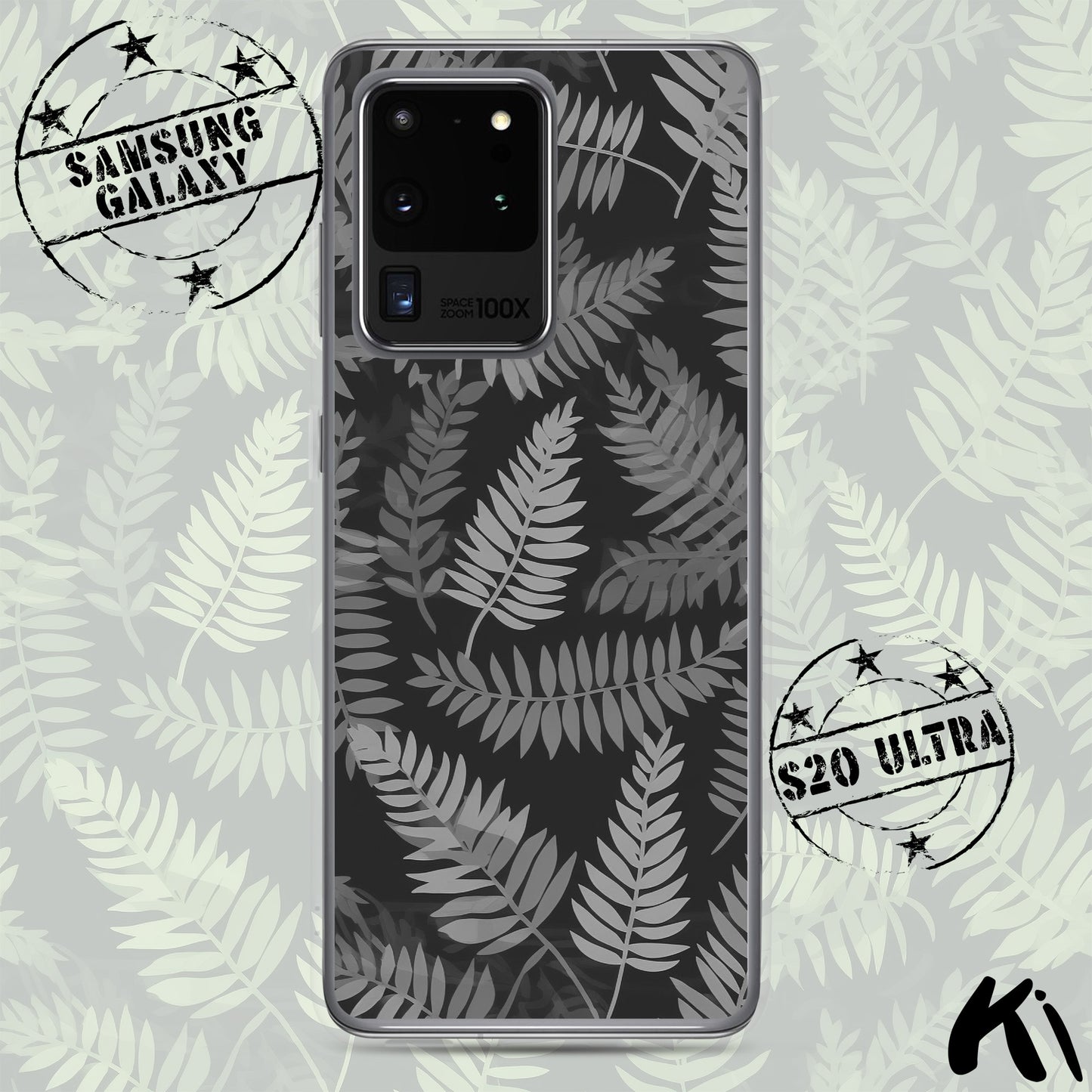 FERN LEAVES Clear Case for Samsung® S Series Phones