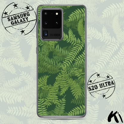 FERN LEAVES Clear Case for Samsung® S Series Phones