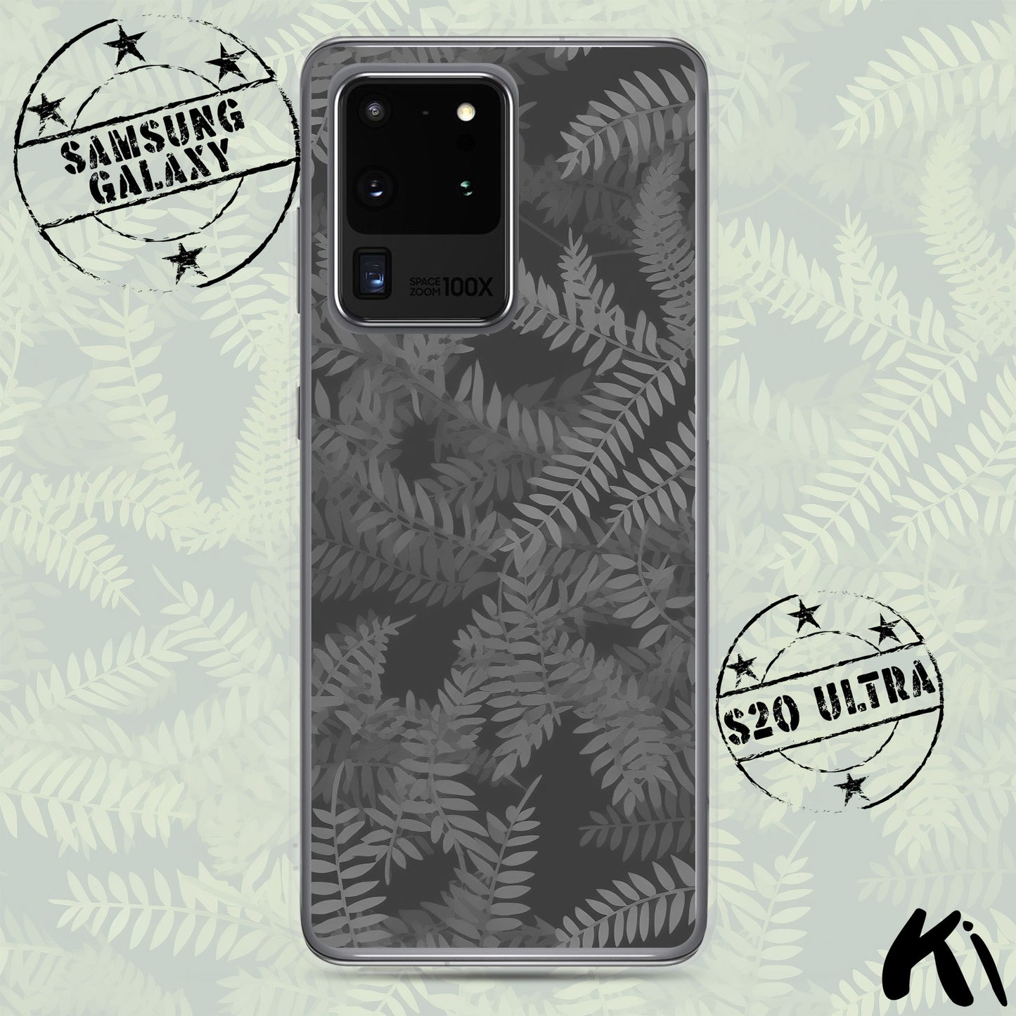 FERN LEAVES Clear Case for Samsung® S Series Phones