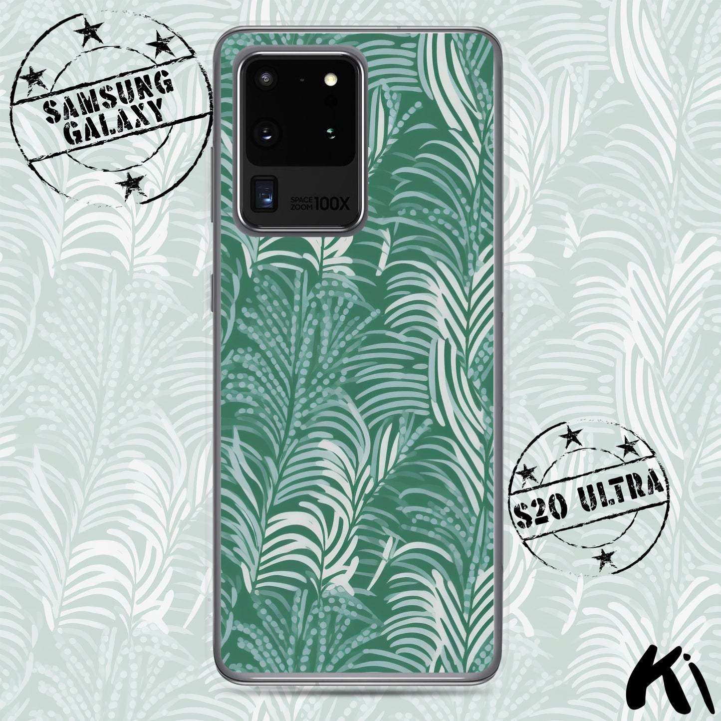 FERN LEAVES Clear Case for Samsung® S Series Phones