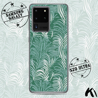 FERN LEAVES Clear Case for Samsung® S Series Phones
